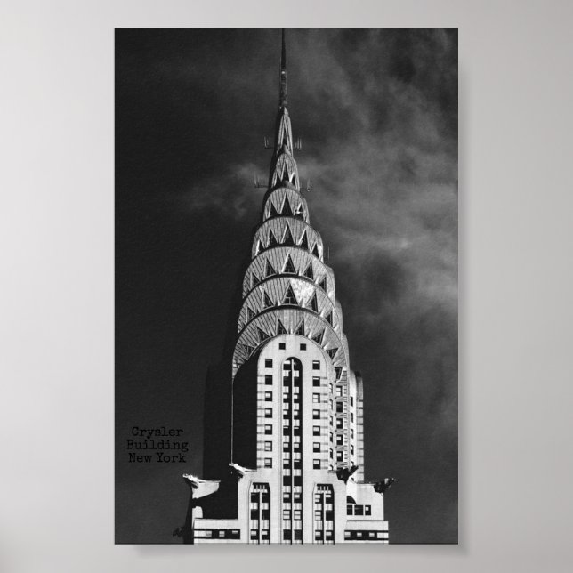 Póster Chrysler Building New York (Frente)