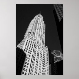 Póster Chrysler Building New York America
