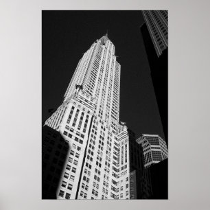 Póster Chrysler Building New York America