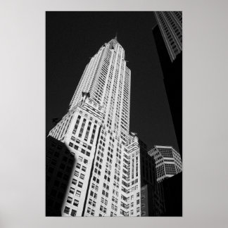 Póster Chrysler Building New York America