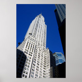 Póster Chrysler Building New York America