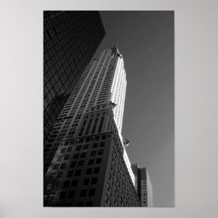 Póster Chrysler Building New York America