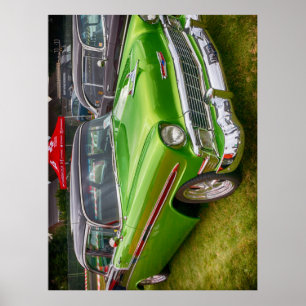Póster Chrysler classic car 1950