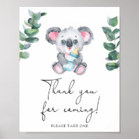 Chubasquito de koala - Gracias por venir