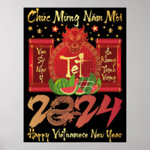 Chuc Mung Nam Moi Feliz Año Nuevo Vietnamita 2024