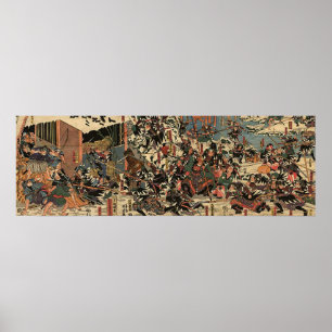 Póster Chûishingura: yo-uchi no zu 47 ronin