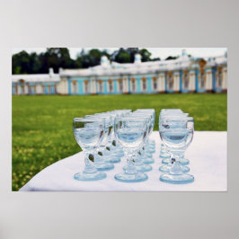 Póster Chupitos de vodka en el Palacio de Catalina, Rusia