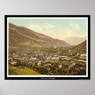 Póster Chur, Grisons, Suiza