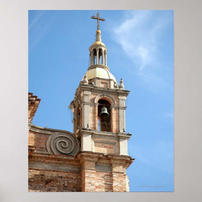 Póster Church Bell Tower, Puerto Vallarta, Mexico (Frente)