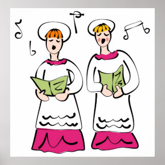 Póster Church Choir