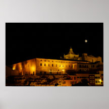 Church of Carmen at night - Mahon, Menorca, Spain