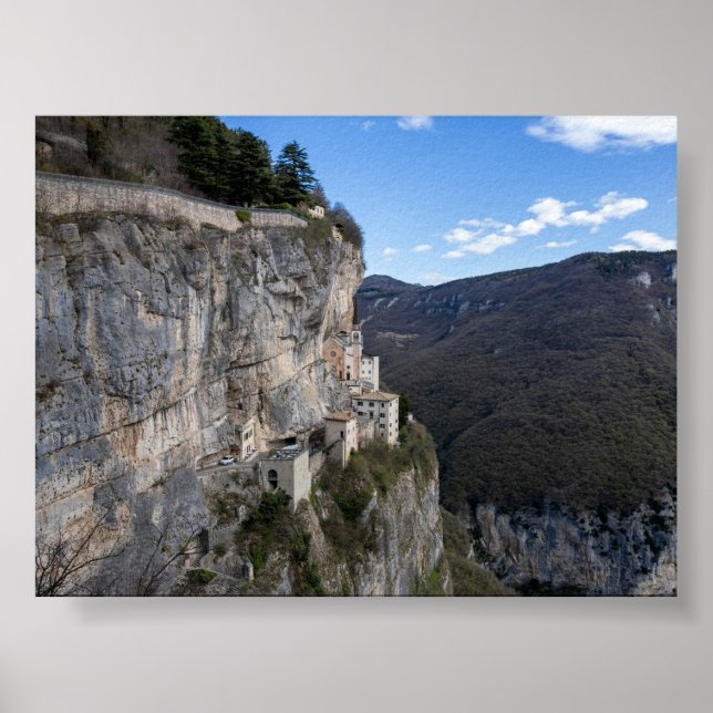 Póster Church of Madonna della Corona (Frente)