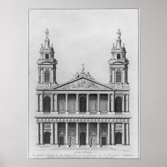 Póster Church of Saint-Sulpice (Frente)