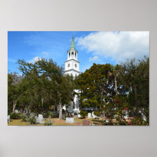 Póster Church of St. Helena, Beaufort, South Carolina