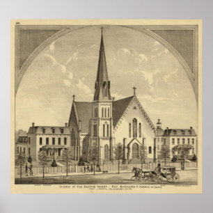 Póster Church of the Sacred Heart East Liberty