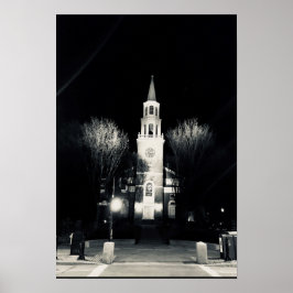Póster Church Street Burlington Vermont