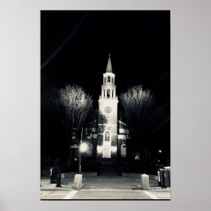 Póster Church Street Burlington Vermont