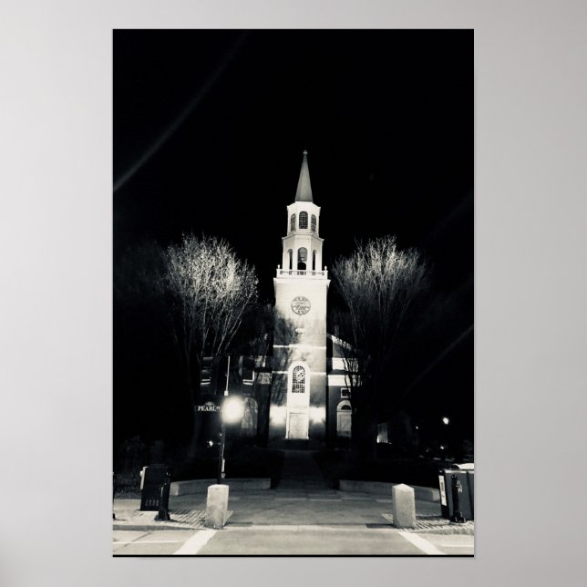 Póster Church Street Burlington Vermont (Frente)