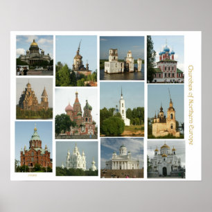 Póster Churches