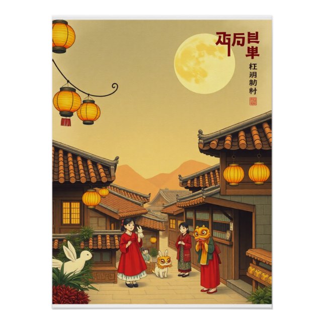 Póster Chuseok Joseon Retro 2025 (Anverso)