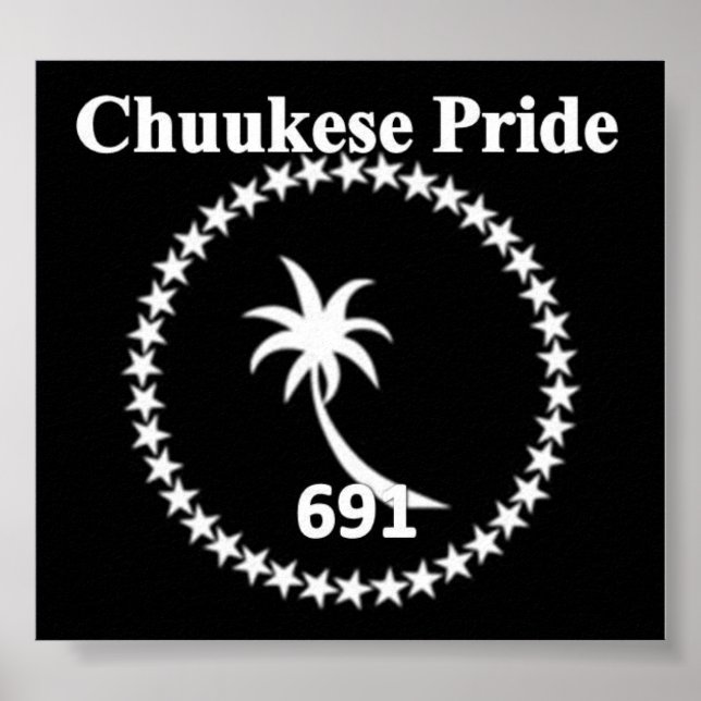 Póster Chuukese Pride (Frente)