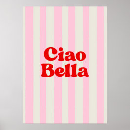 Póster Ciao bella