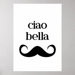 Póster Ciao bella