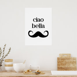 Póster Ciao bella