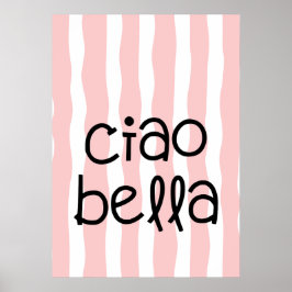 Póster Ciao bella