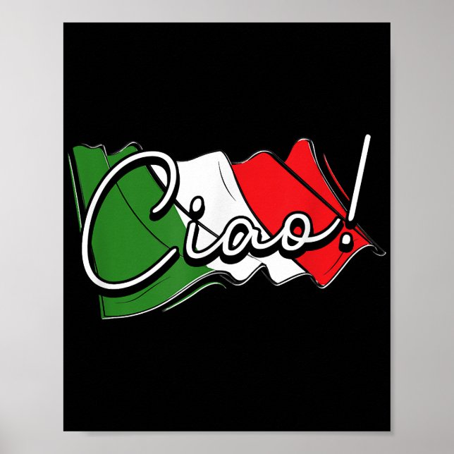 Póster ¡Ciao! - Escocia italiana y europea de Venecia y L (Frente)