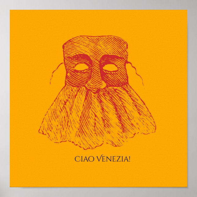 Póster ¡Ciao Venezia! (Frente)