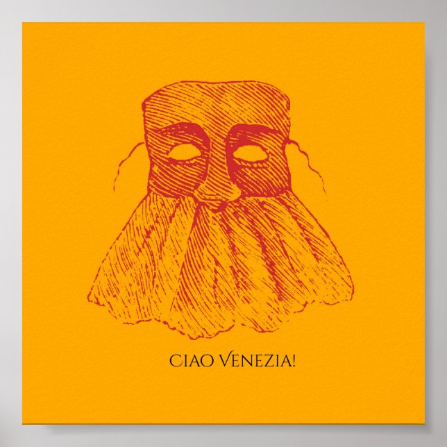 Póster ¡Ciao Venezia! (Frente)