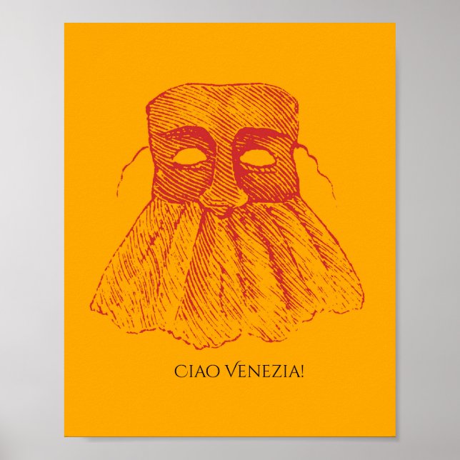Póster ¡Ciao Venezia! (Frente)