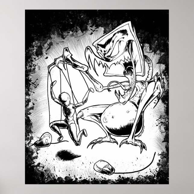 Póster Ciber-Bully (Frente)