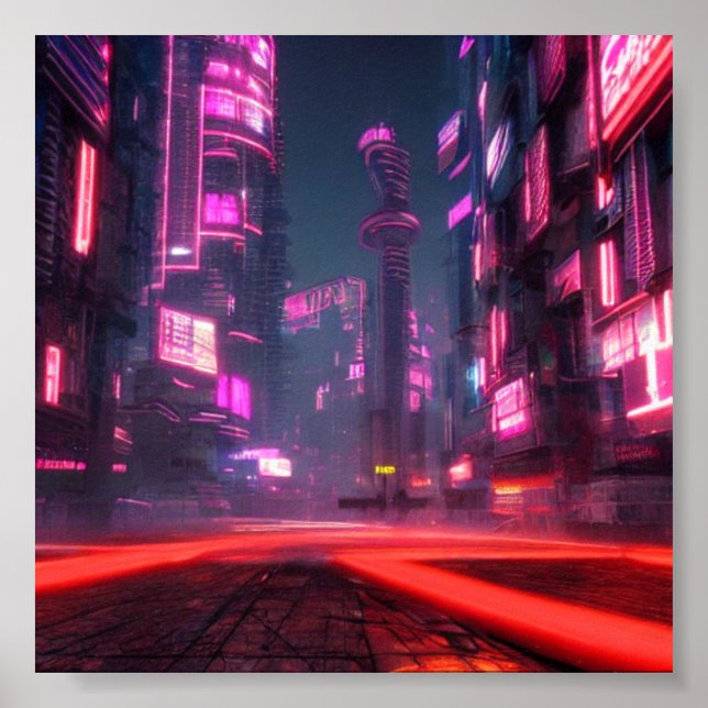 Póster Ciberciudad (Frente)