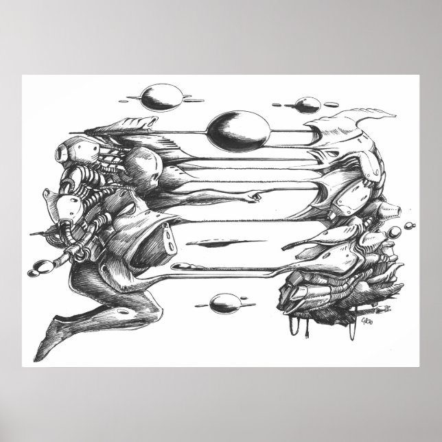 Póster Cibergénesis (Frente)