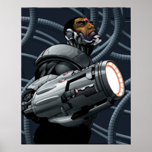 Póster Ciborg y quiebra de armas