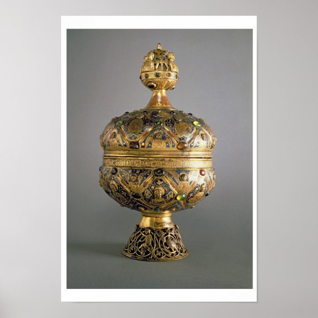 Póster Ciborium, hecho en Limoges por G. Alpais para el A (Frente)