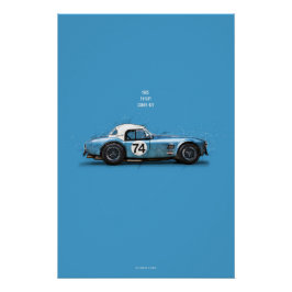 Póster CiC Shelby Cobra Hardtop