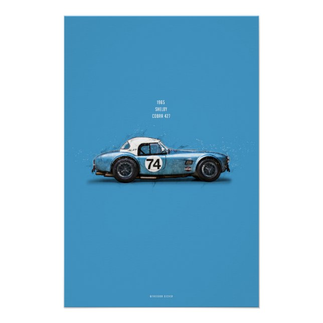 Póster CiC Shelby Cobra Hardtop (Anverso)