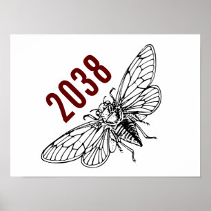 Póster Cicadas 2038