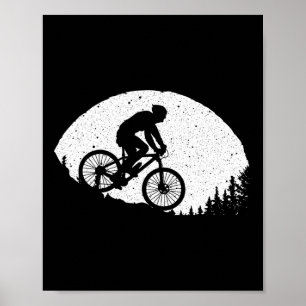 Póster Ciclismo de Montaña Genial para Hombres y Mujeres