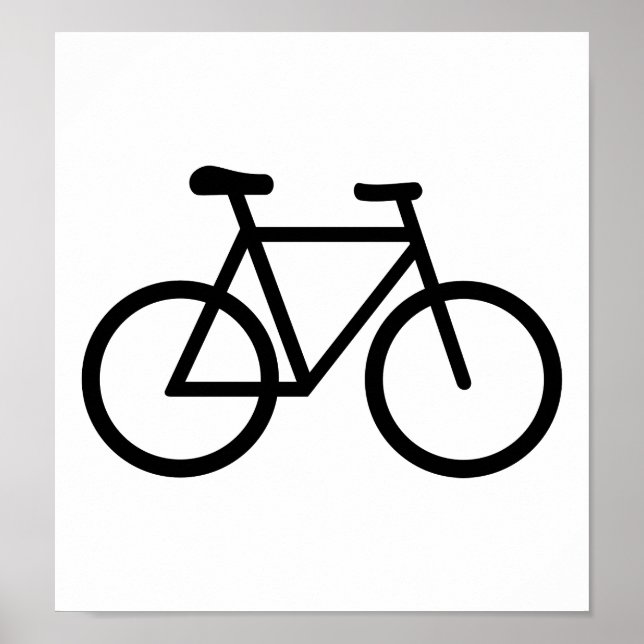 Póster Ciclismo en bicicleta (Frente)