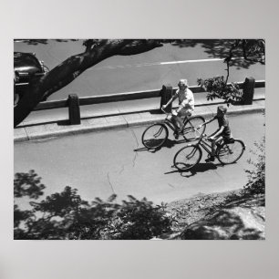 Póster Ciclismo masculino y masculino