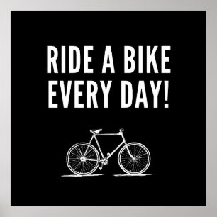 Póster Ciclismo motivacional