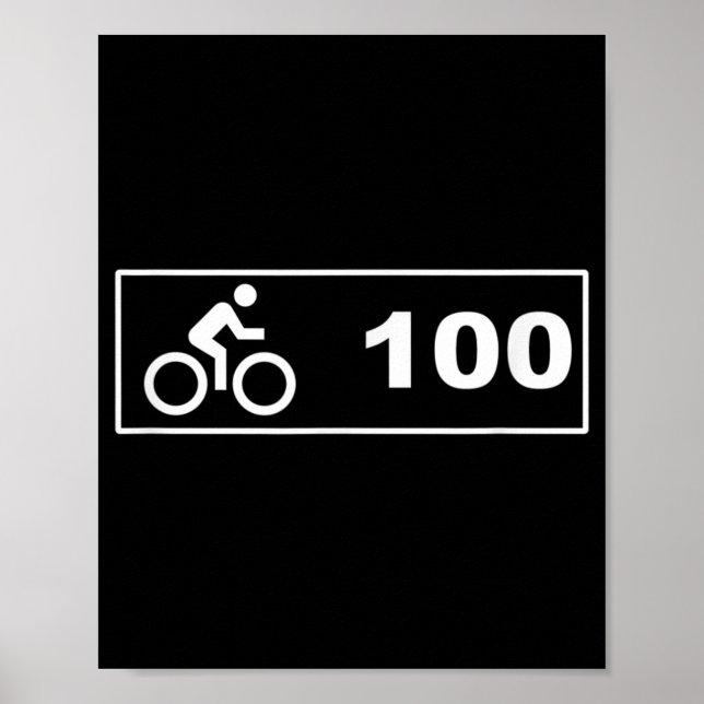 Póster Ciclismo - Paseo del siglo 100 (Frente)
