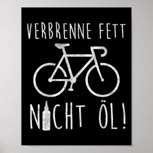 Póster Ciclista de Ebike Comerciante de Bicicleta Protecc
