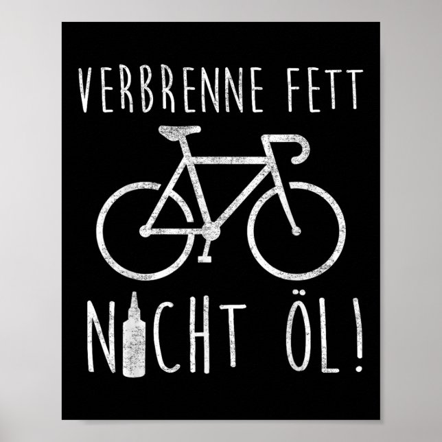 Póster Ciclista de Ebike Comerciante de Bicicleta Protecc (Frente)