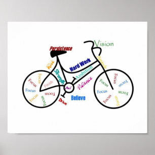 Póster Ciclo Motivador de ciclismo Ciclismo ciclismo cicl