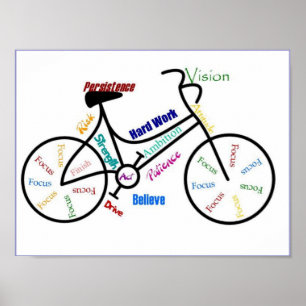Póster Ciclo Motivador de ciclismo Ciclismo ciclismo cicl